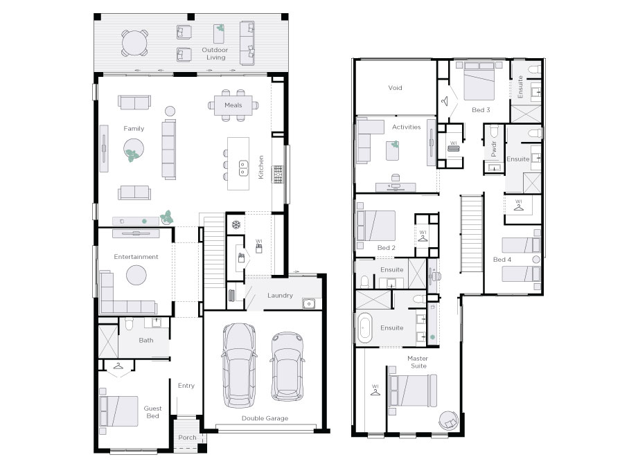 Aria | 2 Storey House Plan from $478,400* | Brighton Homes