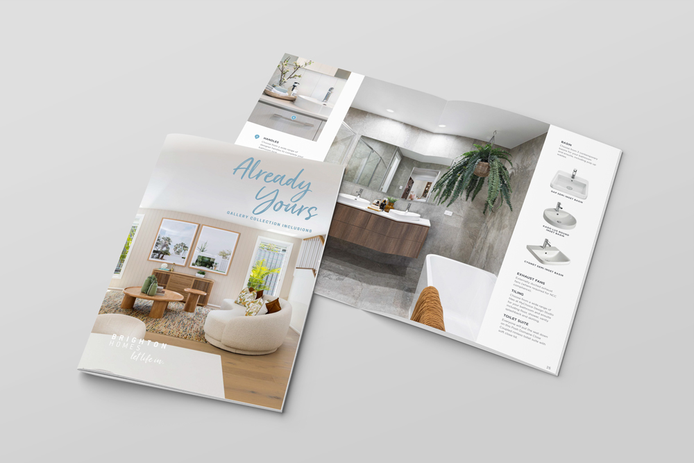 gallery collection inclusions brochure