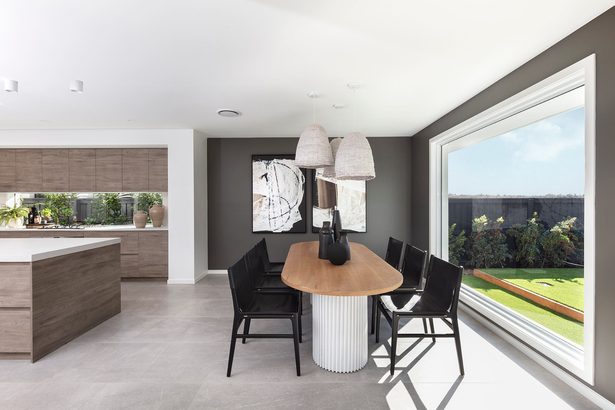 Industrial Style Dining Room