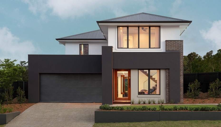 Display Homes Brisbane Queensland Grayson Home Design Bianco Facade