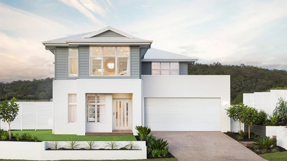 Display Homes Brisbane Fern Home Design Ocean Facade